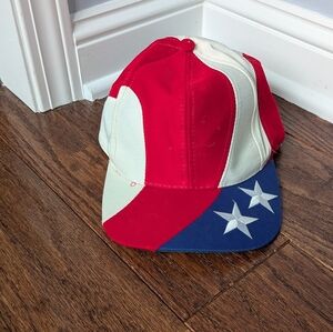 Vintage Kati Sportcap Supreme Goads Patriotic Flag July 4th Baseball Hat Trucker